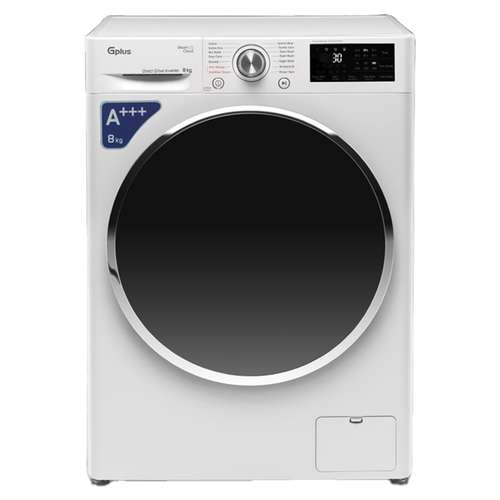ماشین لباسشویی 8 کیلوگرم اتوماتیک جی پلاس مدل GWM-R88W.KTN