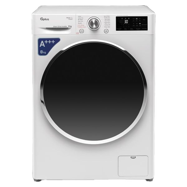 ماشین لباسشویی 8 کیلوگرم اتوماتیک جی پلاس مدل GWM-R88W.KTN