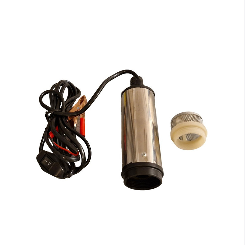 پمپ گازوییل کش مدل 12 ولت طرح استیل