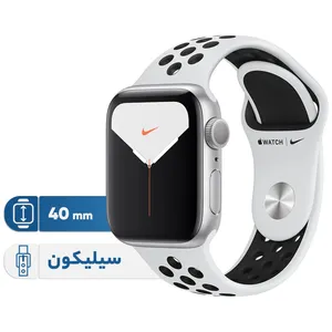 ساعت هوشمند اپل واچ سری 5 مدل 40mm Aluminum Case With Nike Sport Band