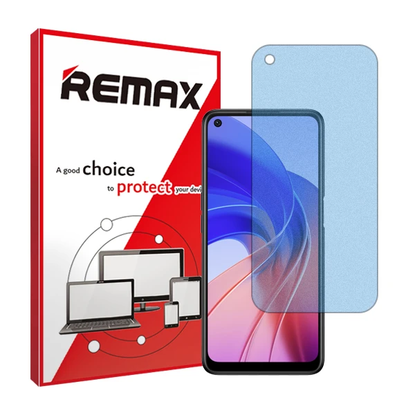محافظ صفحه نمایش مات ضد اشعه آبی ریمکس مدل Resistant مناسب برای گوشی موبایل اوپو A55
