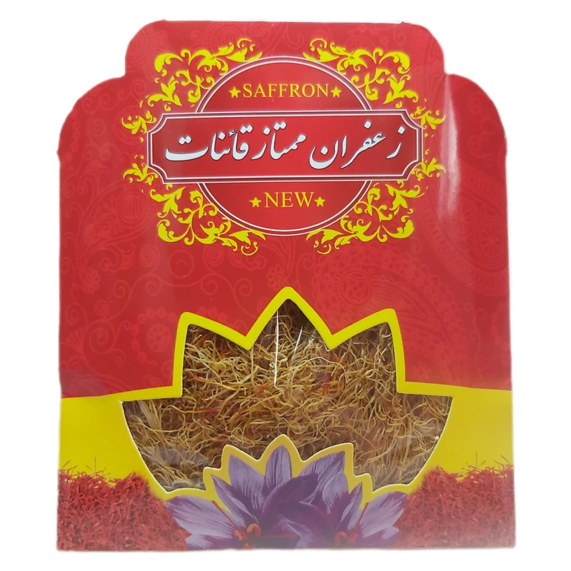 ریشه زعفران قائنات - 4.608 گرم بسته 10 عددی