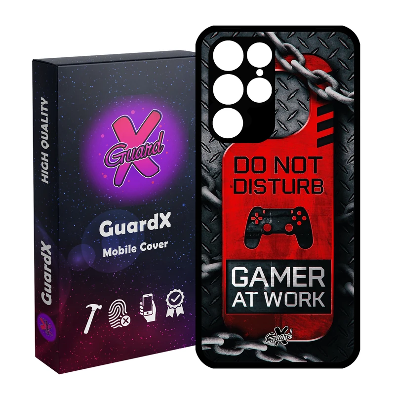 کاور گارد ایکس طرح Gamer مدل Glass10001 مناسب برای گوشی موبایل سامسونگ Galaxy S22 Ultra