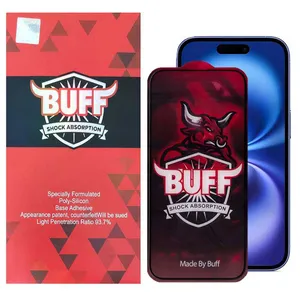Buff Crystal Pro Glass Screen Protector For iPhone 16/ iPhone 15