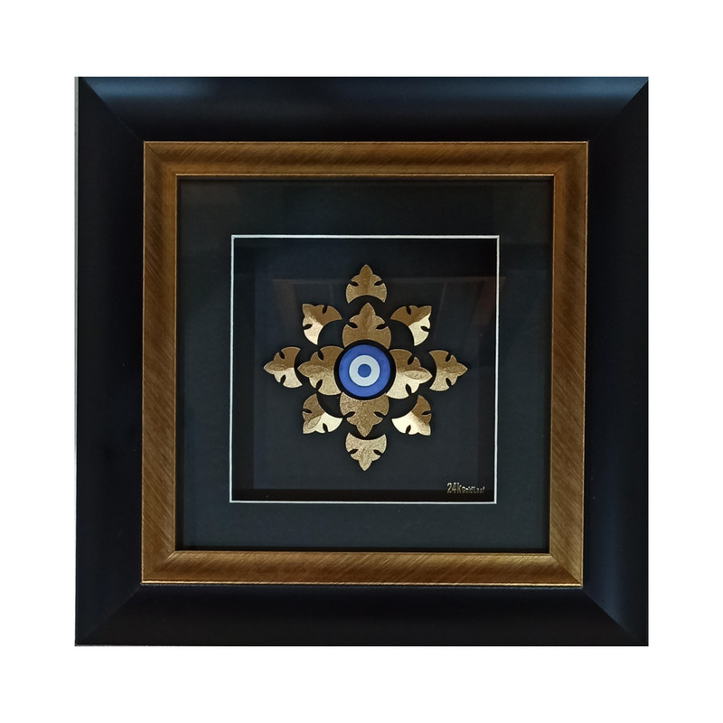 تابلو طلاکوب طرح چشم نظر کد 3030