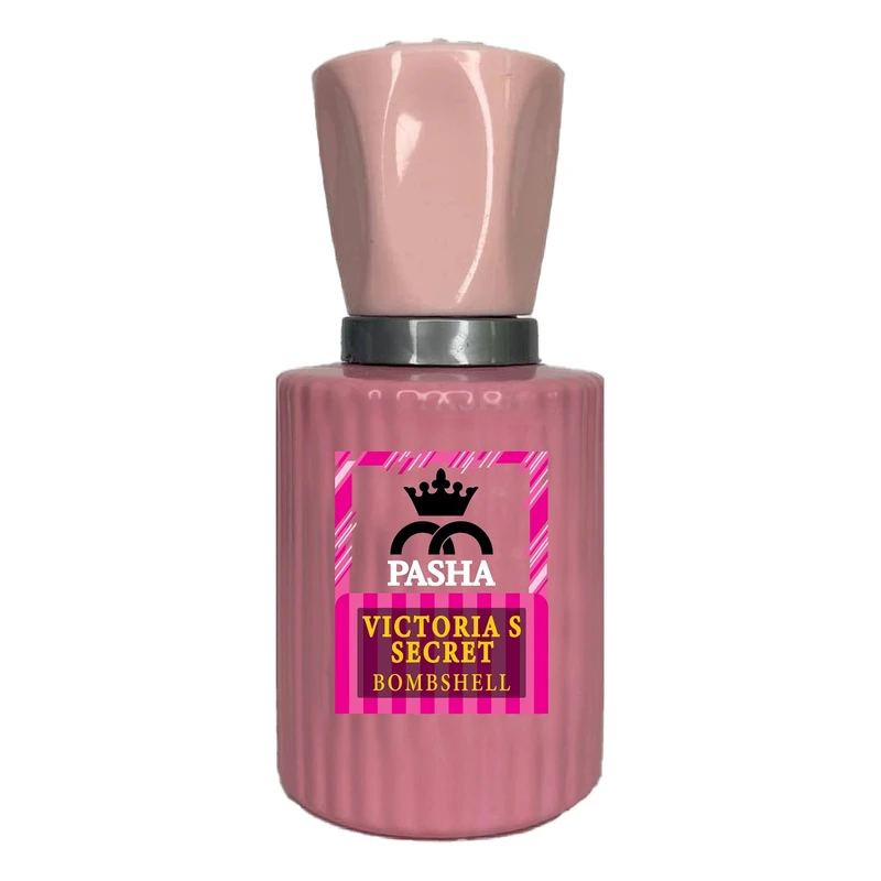 عطر جیبی زنانه پاشا مدل ویکتوریا سکرت بامبشل با رایحه گرم حجم 30 میلی‌لیتر