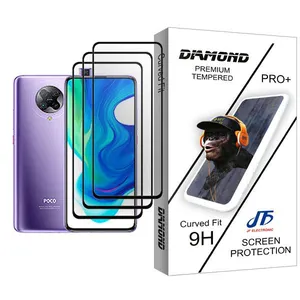 JF Diamond Glass MIX003 Screen Protector For Xiaomi Poco F2 Pro Pack Of 3