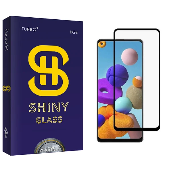 محافظ صفحه نمایش آتوچبو مدل Shiny Glass مناسب برای گوشی موبایل سامسونگ Galaxy A21/A21S