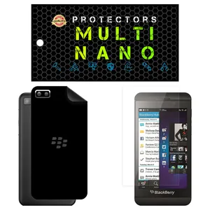 Multi Nano X-SFM Screen Protector For BlackBerry Z10 with back skin