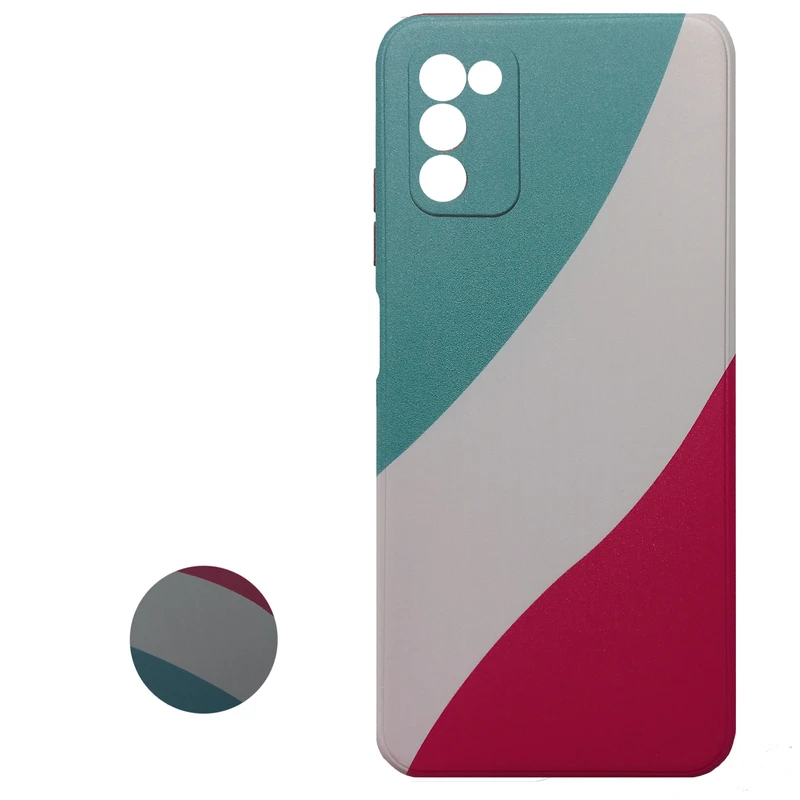 کاور مدل M0017 مناسب برای گوشی موبایل سامسونگ Galaxy A03s به همراه پاپ سوکت