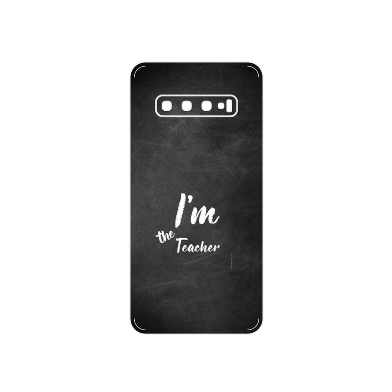 برچسب پوششی ماهوت مدل Teacher مناسب برای گوشی موبایل سامسونگ Galaxy S10