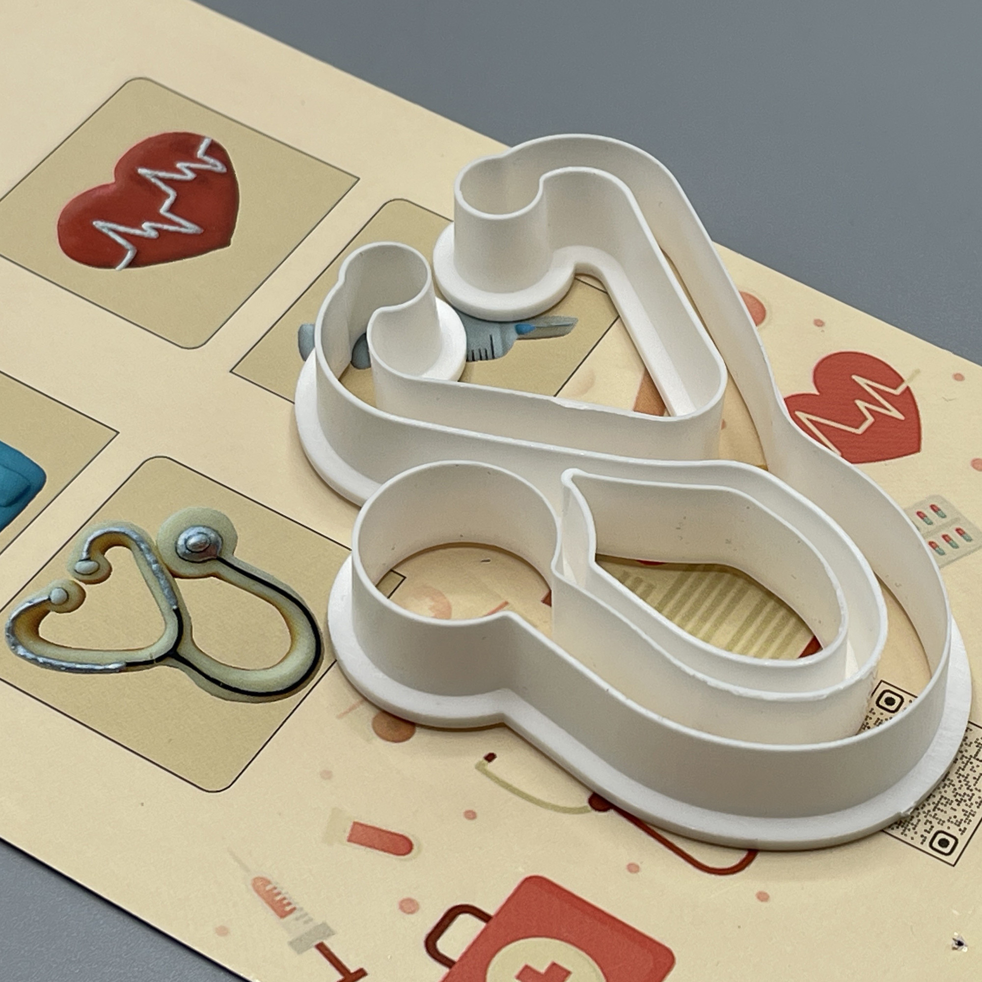 کاتر شیرینی پزی نسکو مدل پزشک بسته 4 عددی