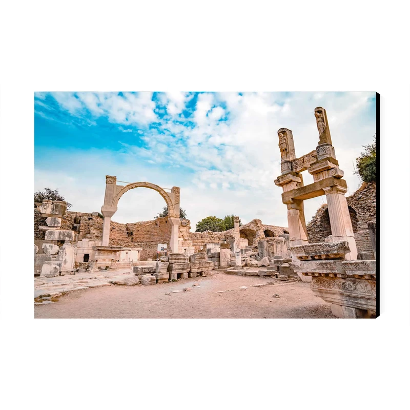 تابلو شاسی عرش طرح گردشگری ترکیه مدل شهر تاریخی افسوس کد As5994