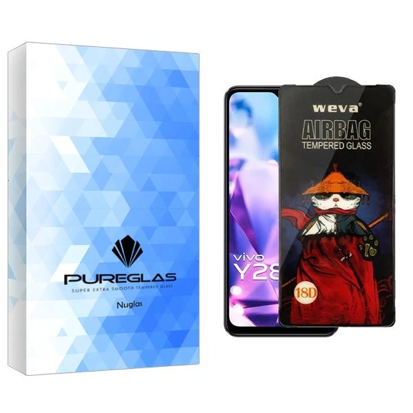 محافظ صفحه نمایش پیور گلس مدل NueGlas Airbag مناسب برای گوشی موبایل ویوو Y28