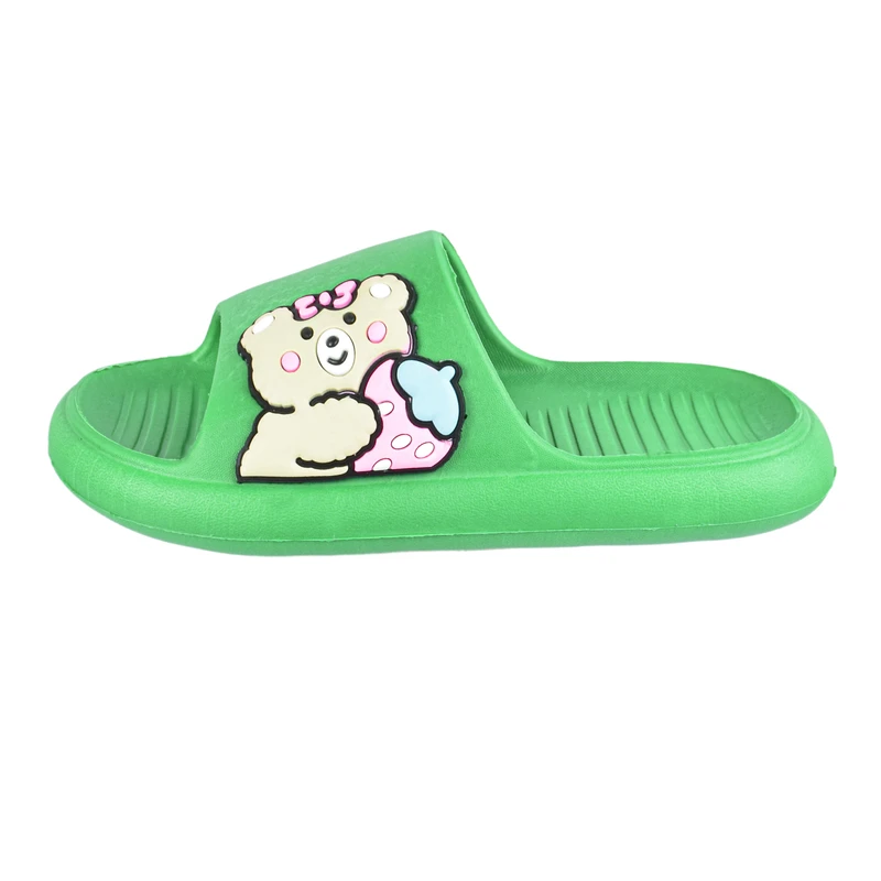 دمپایی دخترانه زیتون مدل تارانتو کد grn.3571