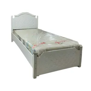 تخت خواب یک نفره کد 124 سایز 90x200 سانتی متر
