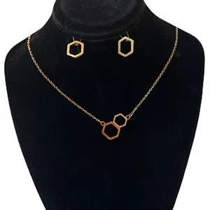 نیم ست زنانه مدل شش ضلعی