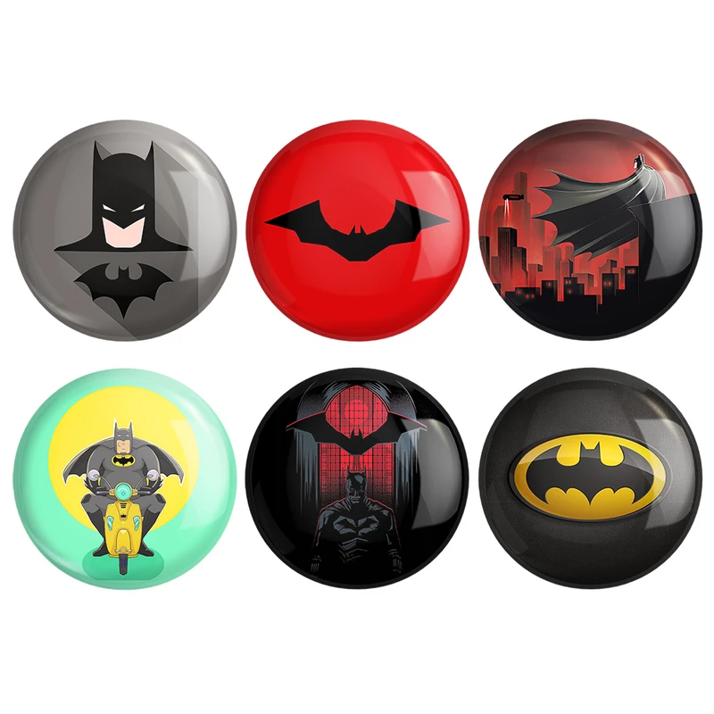 مگنت خندالو طرح بتمن Batman کد 1652B مجموعه 6 عددی