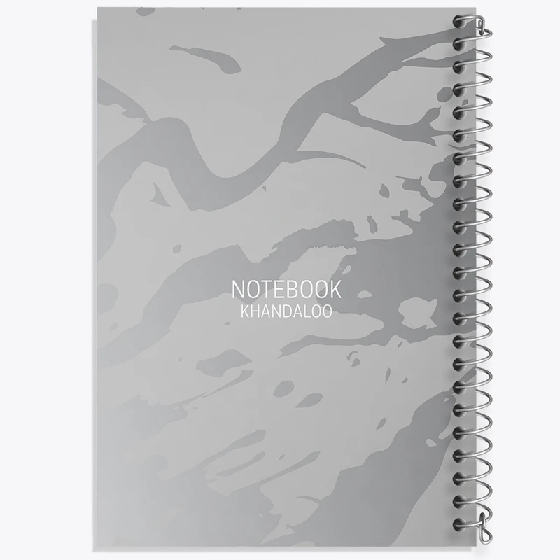 دفتر ژورنال نویسی 50 برگ خندالو مدل نقطه ای طرح مینیمال کد N1507