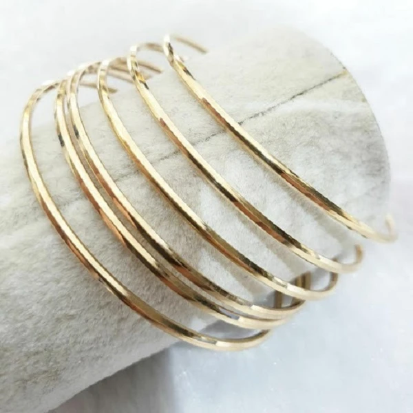 عکس شماره 9 : النگو طلا 18 عیار زنانه گالری یارطلا کد al30-3