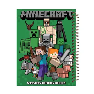 دفتر مشق 100 برگ طرح ماینکرافت کد H501