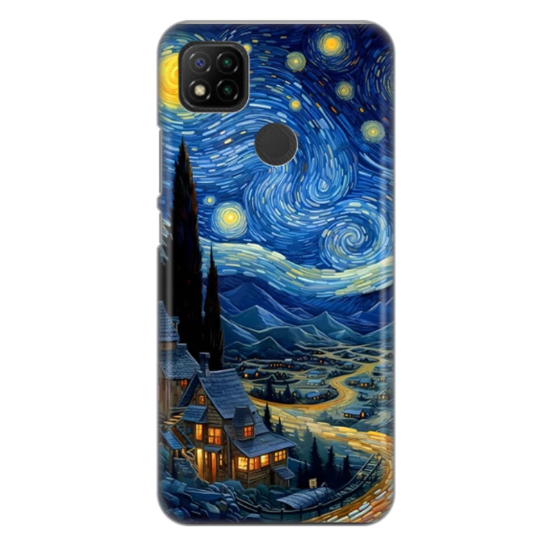 کاور طرح آبرنگ کد DIMO-069 مناسب برای گوشی موبایل شیائومی  redmi 9C / 9C NFC / 10 A