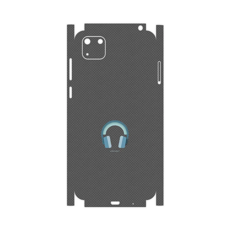 برچسب پوششی ماهوت مدل Minimal Headphone Icon-FullSkin مناسب برای گوشی موبایل هوآوی Y5p