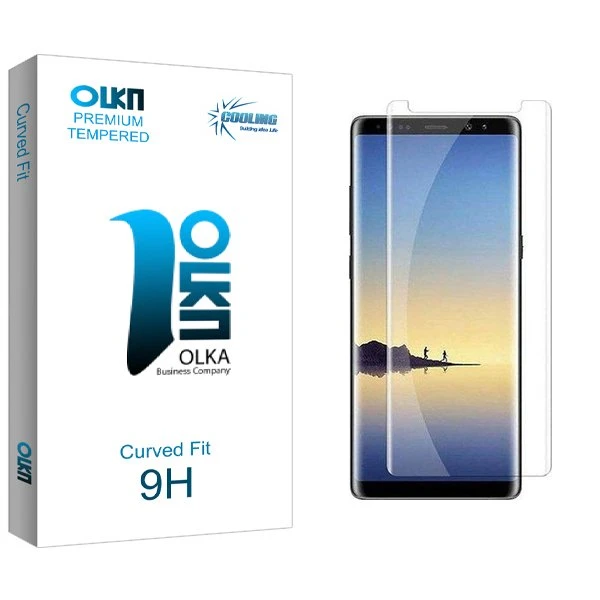محافظ صفحه نمایش کولینگ مدل Olka UV_NEW مناسب برای گوشی موبایل سامسونگ Galaxy Note 8