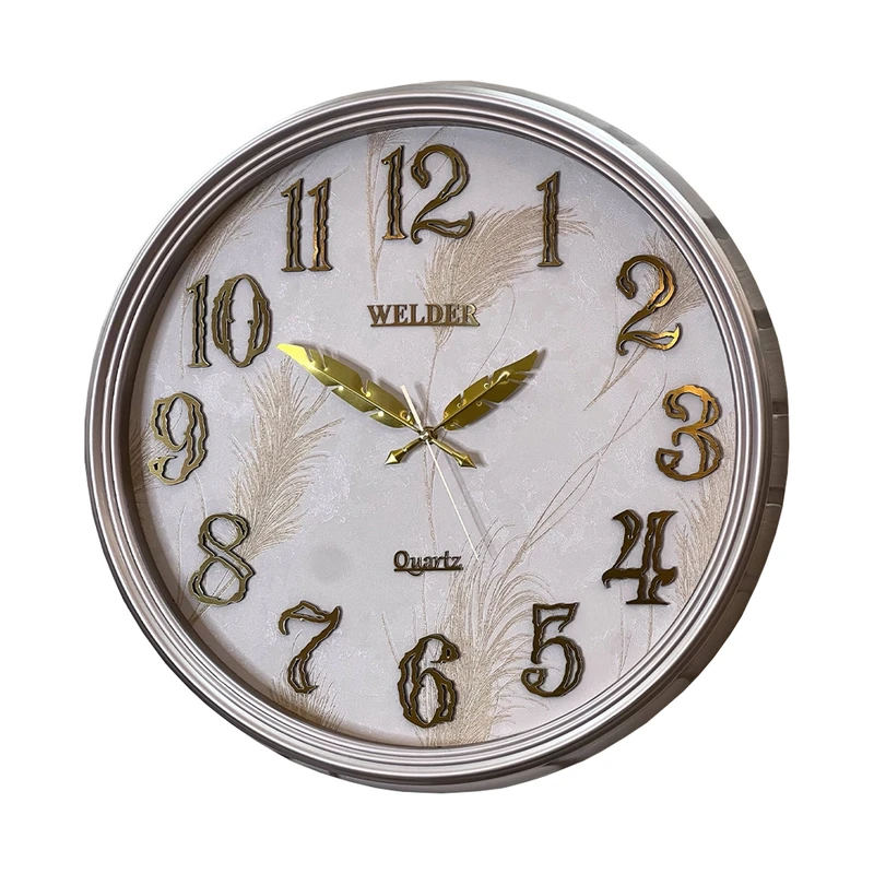 ساعت دیواری کوارتز ولدر مدل عقربه پر کد 5522