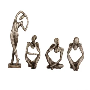 مجسمه مدل مومیایی کد 66 مجموعه 4 عددی 