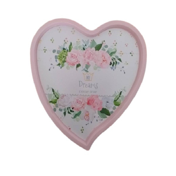 سینی مدل گل رز و قلب