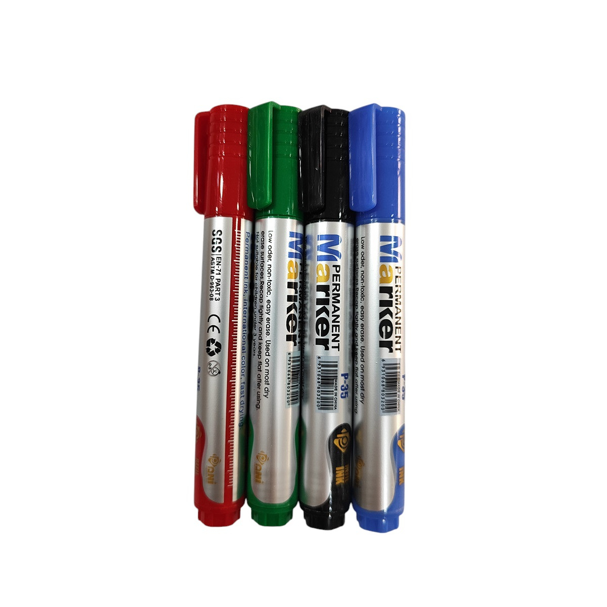 ماژیک جوهر ثابت مدل p-35 کد 007 بسته 2 عددی