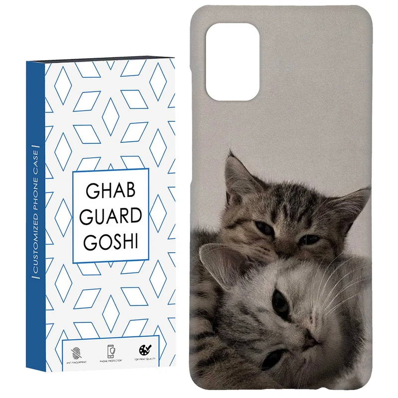 کاور قاب گارد گوشی طرح گربه کد Dimo-320 مناسب برای گوشی موبایل سامسونگ Galaxy A31