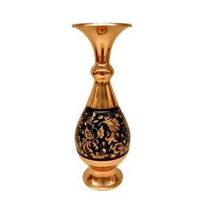 گلدان مسی تراش کد 16