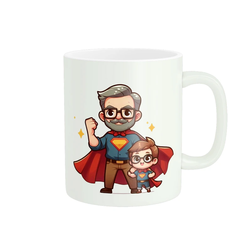 ماگ پادآفرین مدل روز پدر روز مرد همسر کد PM1316