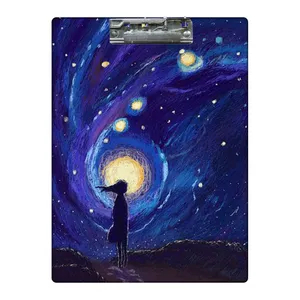 تخته شاسی طرح فضایی و کهکشان کد 4407401  سایز A4