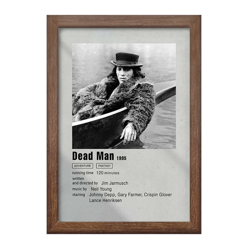 تابلو خندالو طرح مرد مرده (Dead Man) کد F11300