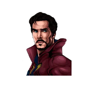 استیکر لپ تاپ و موبایل مدل سریال طرح دکتر استرنج اونجرز Doctor Strange Avengers کد 3328
