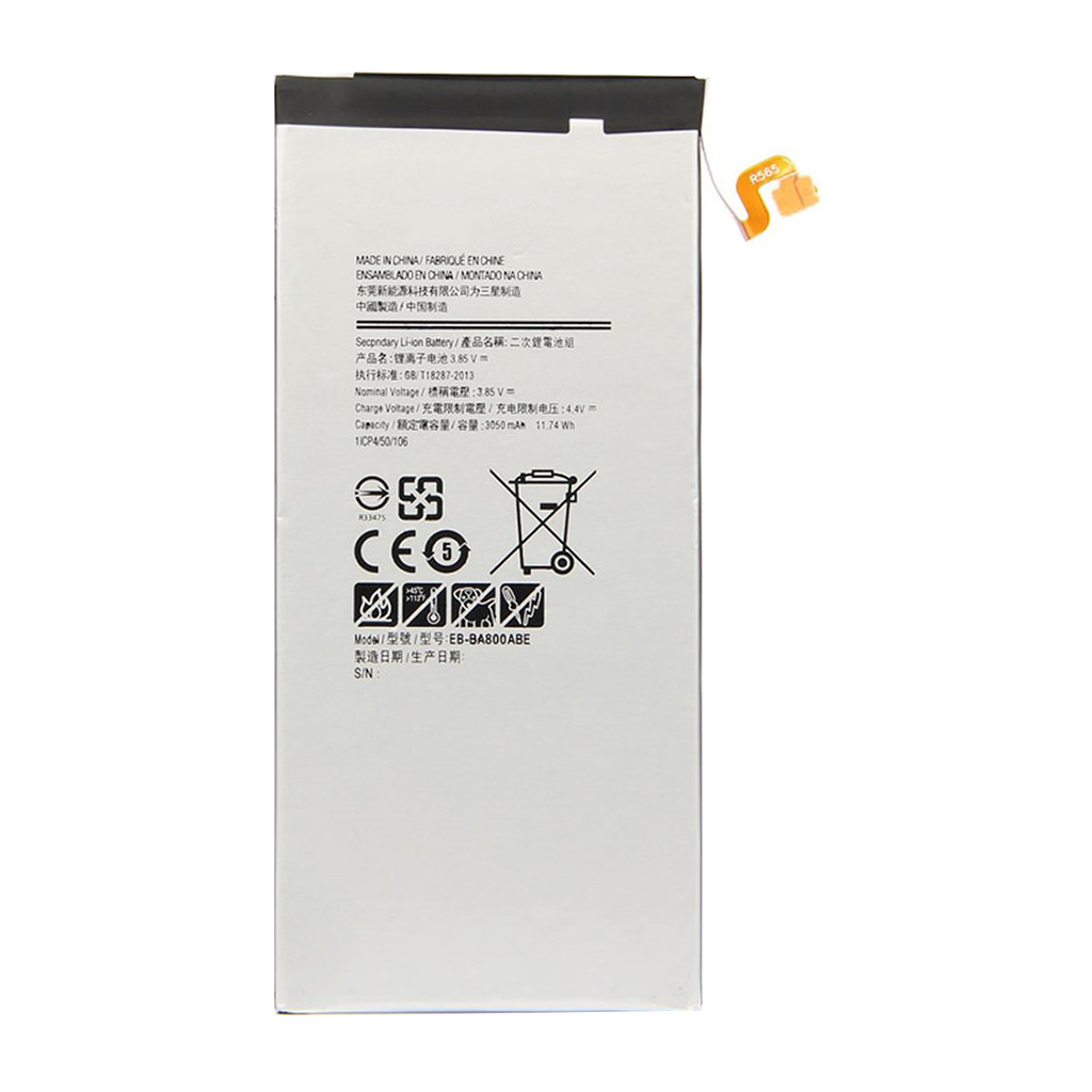 باتری موبایل مدل EB-BA800ABE ظرفیت 3050 میلی آمپرساعت مناسب برای گوشی موبایل سامسونگ Galaxy A8