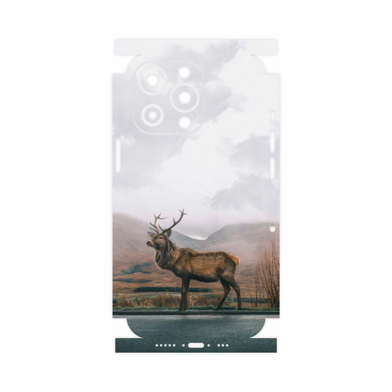 برچسب پوششی ماهوت مدل Horned-Deer-FullSkin مناسب برای گوشی موبایل اپل iphone 13 Pro