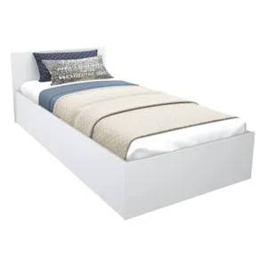 تخت خواب ام دی اف یک نفره مدل S-099 سایز 200×90 سانتی متر