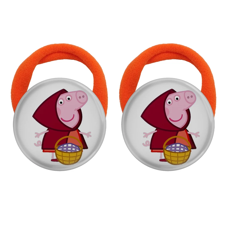 کش مو زنانه مدل خوک پپا پیگ کد S12995 بسته دو عددی