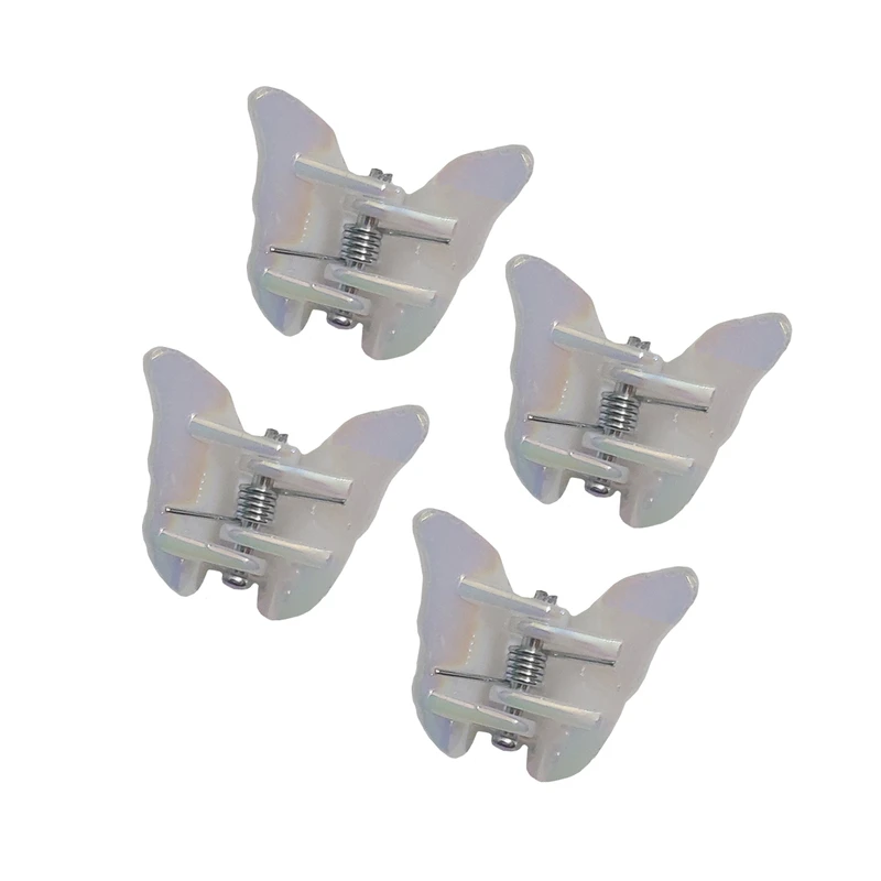 کلیپس مو دخترانه مدل هولوگرامی کد 170177 بسته چهار عددی