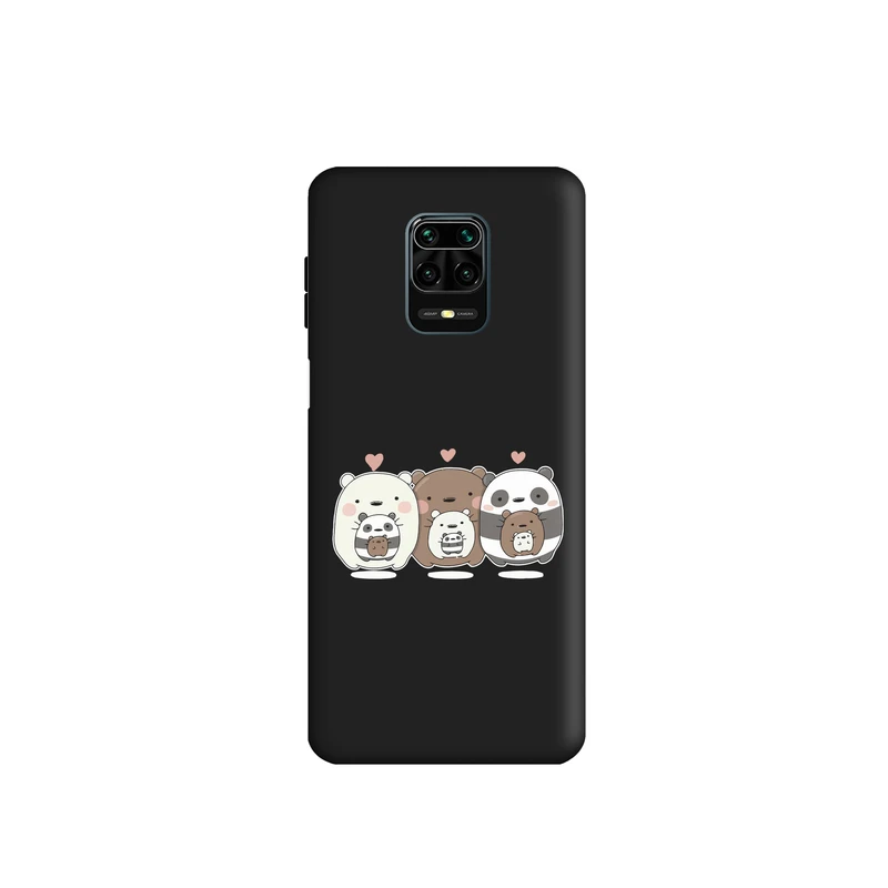 کاور طرح خرس های کله فندقی کد s3237 مناسب برای گوشی موبایل شیائومی Redmi Note 9s / Note 9 Pro  