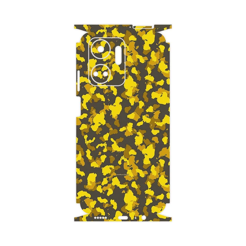 برچسب پوششی ماهوت مدل Yellow Infantry Army-FullSkin مناسب برای گوشی موبایل آنر X7a
