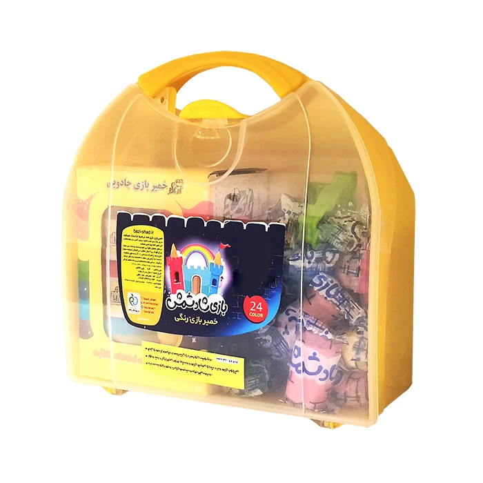 خمیر بازی بازی شاد مدل کیفی بسته 24 عددی