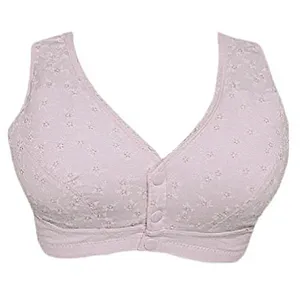 سوتین شیردهی مدل جلو باز شو رنگ صورتی