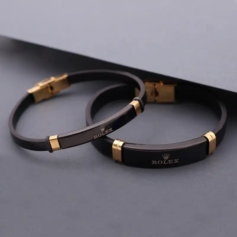 دستبند مردانه کد 211290 مجموعه 2 عددی