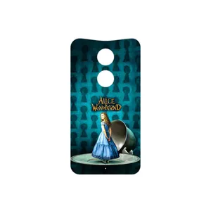 MAHOOT Alice in Wonderland Cover Sticker for Motorola Moto X 2014