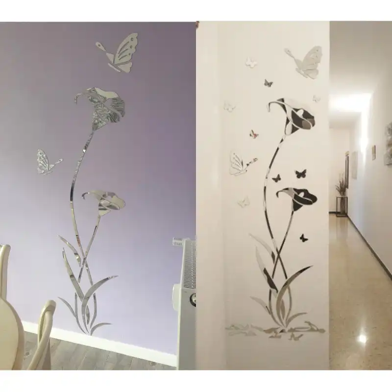 آینه پلکسی گلس آماتیس مدل FLOWER